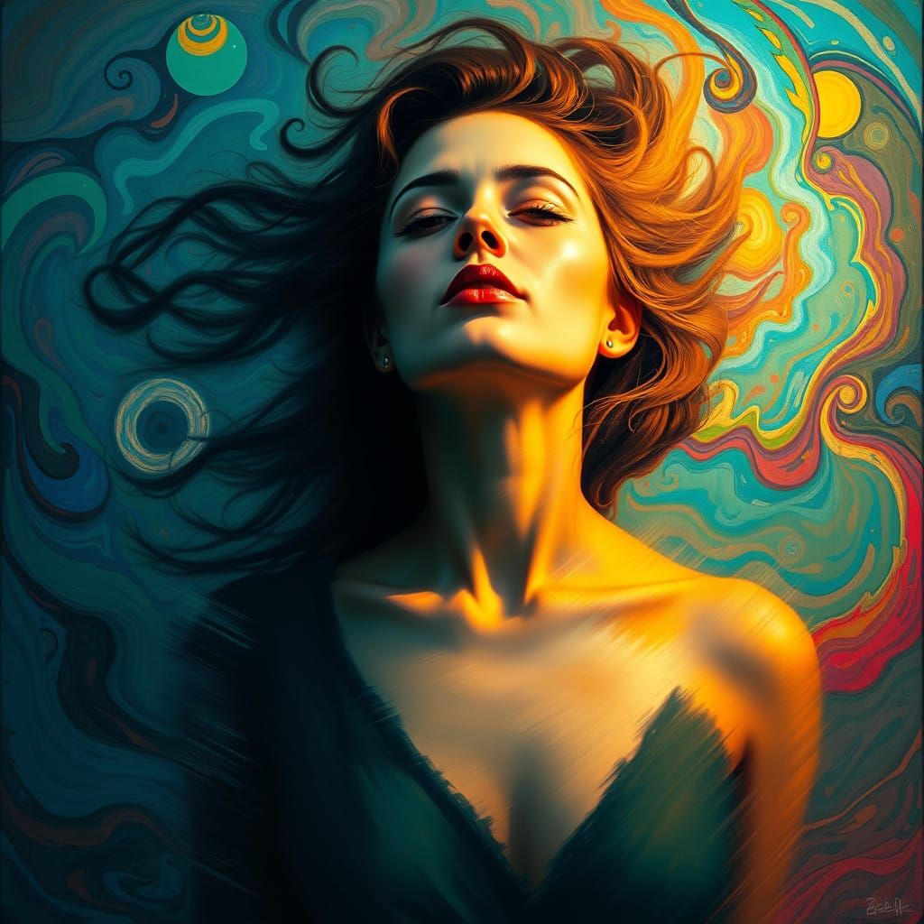 Ethereal Dreamscapes in Vibrant Color