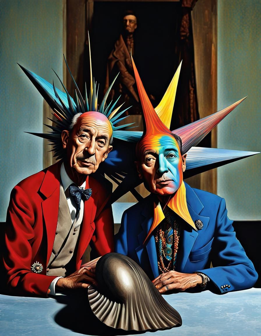 Abstract Opera Dreamscape in Detailed Realism