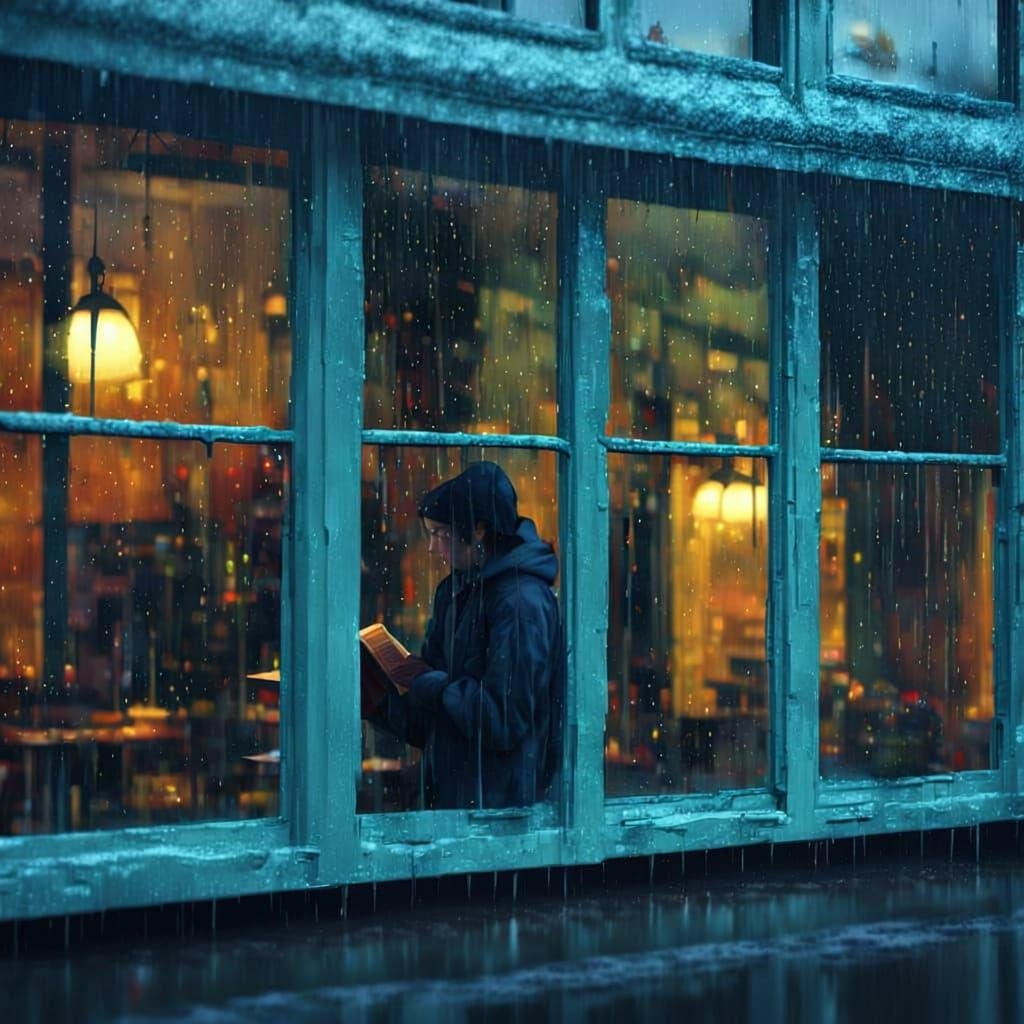 Rainy Day Outside Thursday's Art Gallery