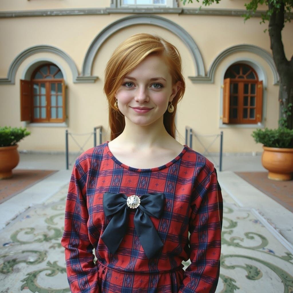 AI Generated Hermione Granger Portrait