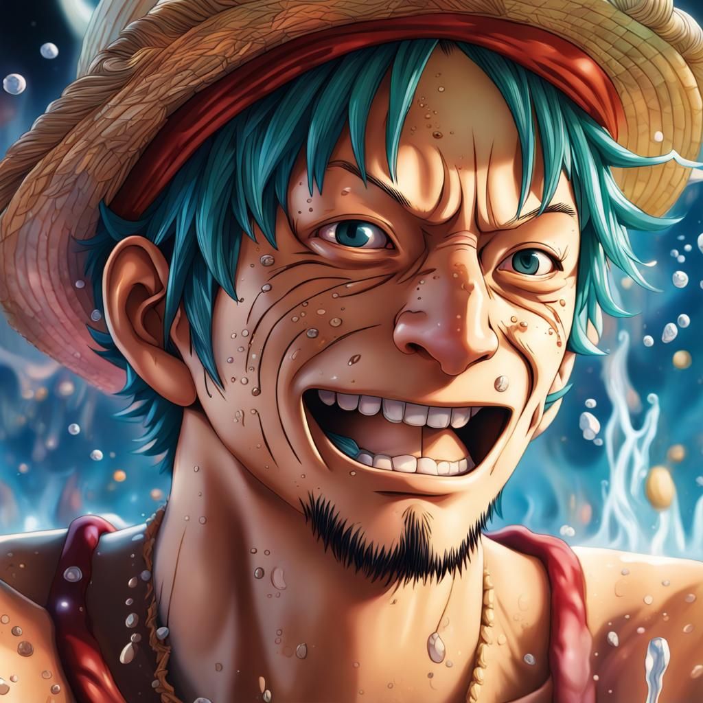 Hyperrealistic One Piece Character Concept Art