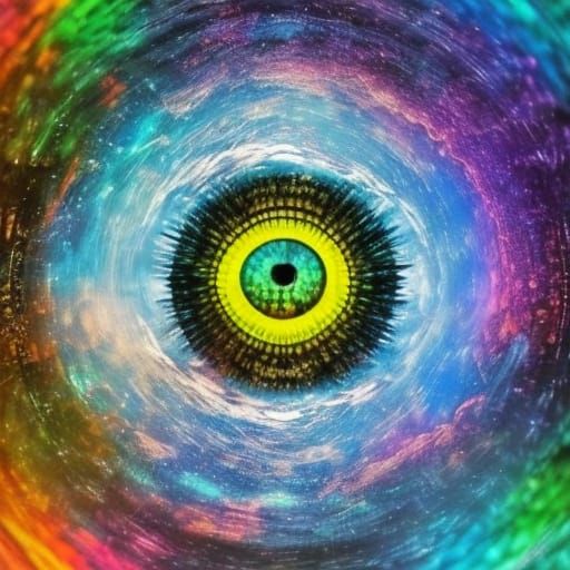 Vibrant Smiling Face in 3D Animation Style