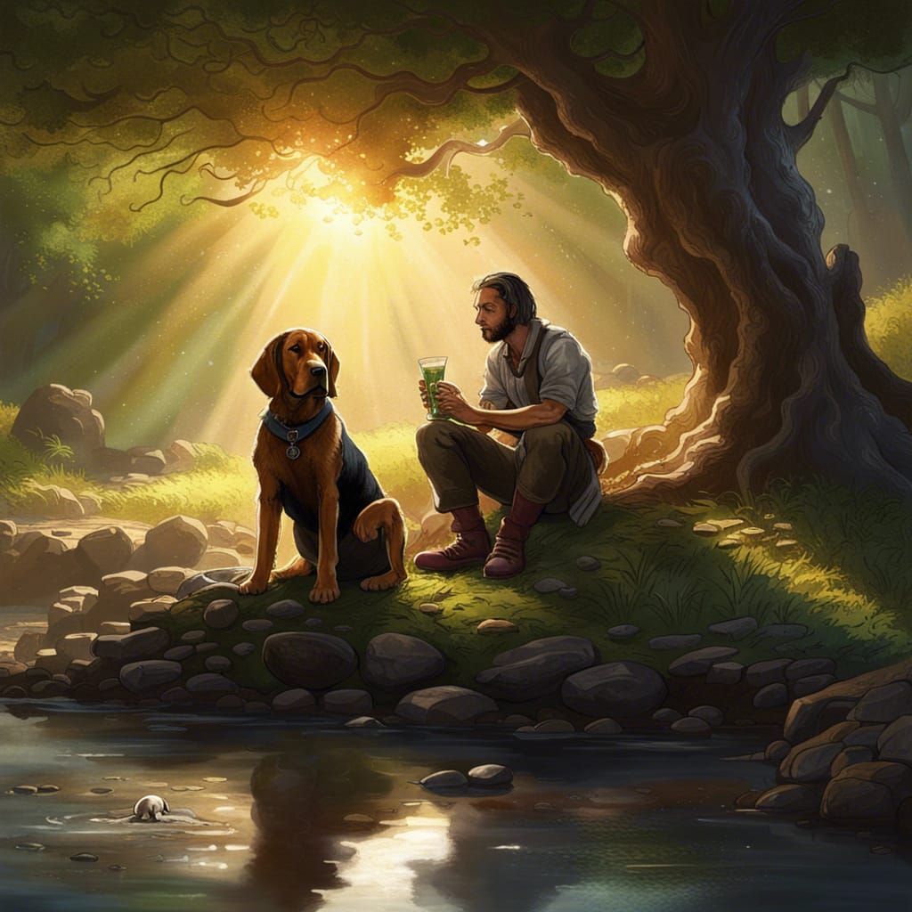 If it wasn't for my old dog and the Good Lord