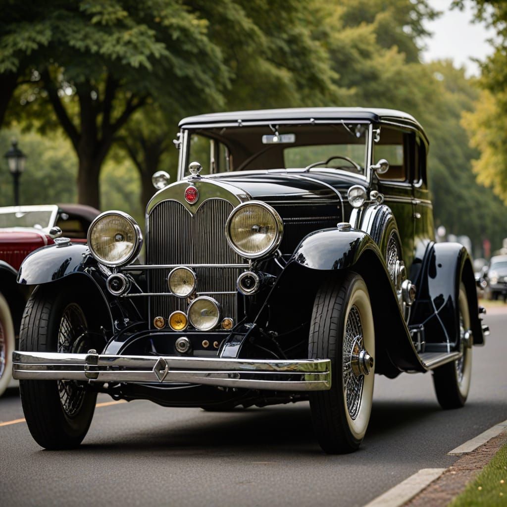 Vintage 1931 Duesenberg Model J Coupe in Elegant Sophisticat...