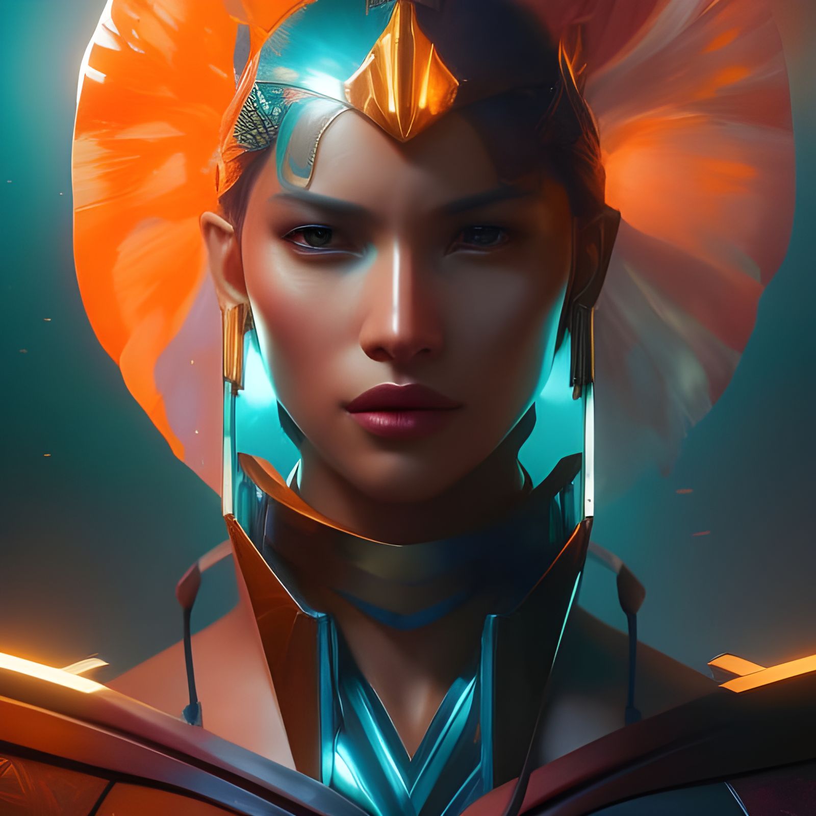 Futuristic Fashion Concept Art in 8K Resolution