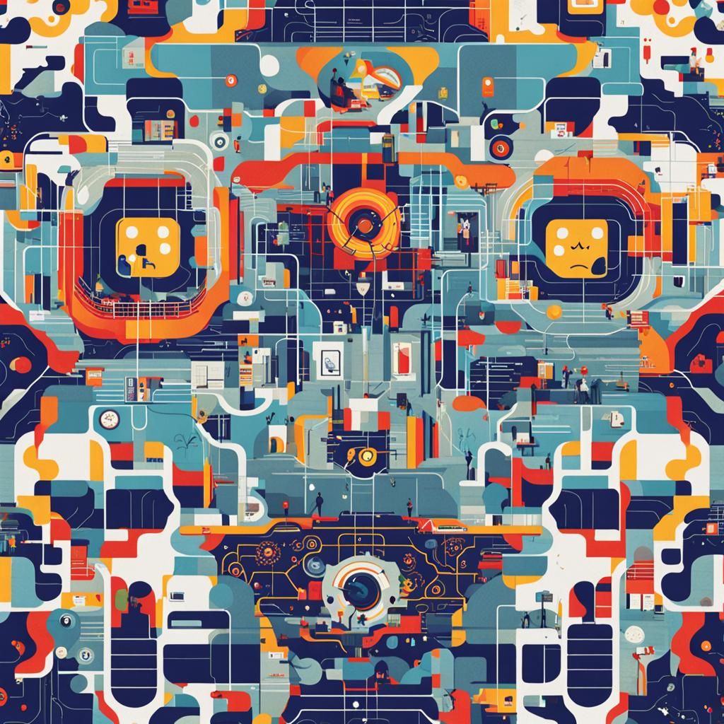 Abstract Visualization of Artificial Intelligence