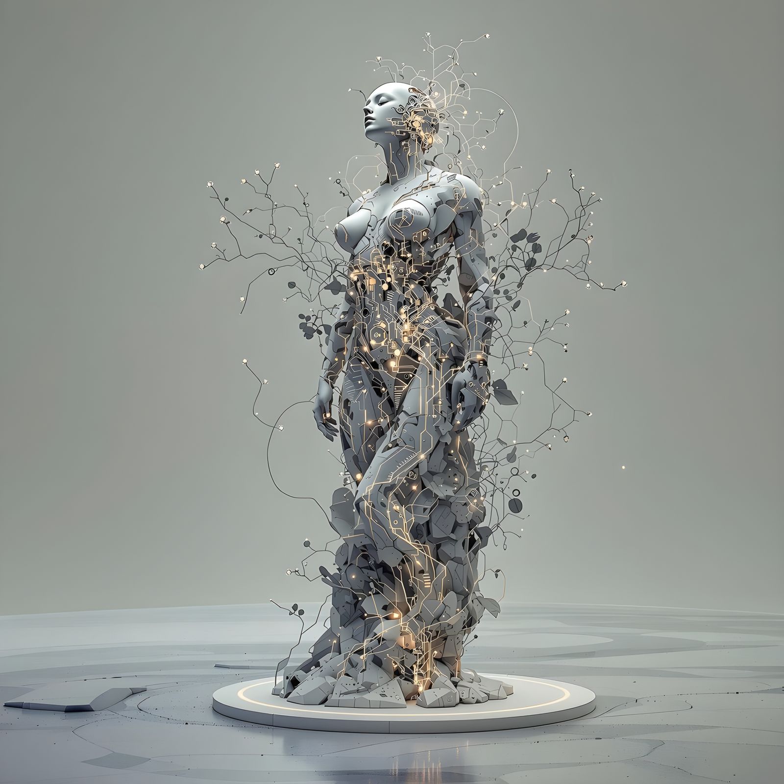 Digital Fusion of Nature and Technology