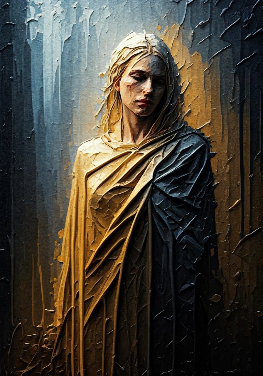 Loving Humanscape Living Paradigm Interdrip Tactile Crumpled...