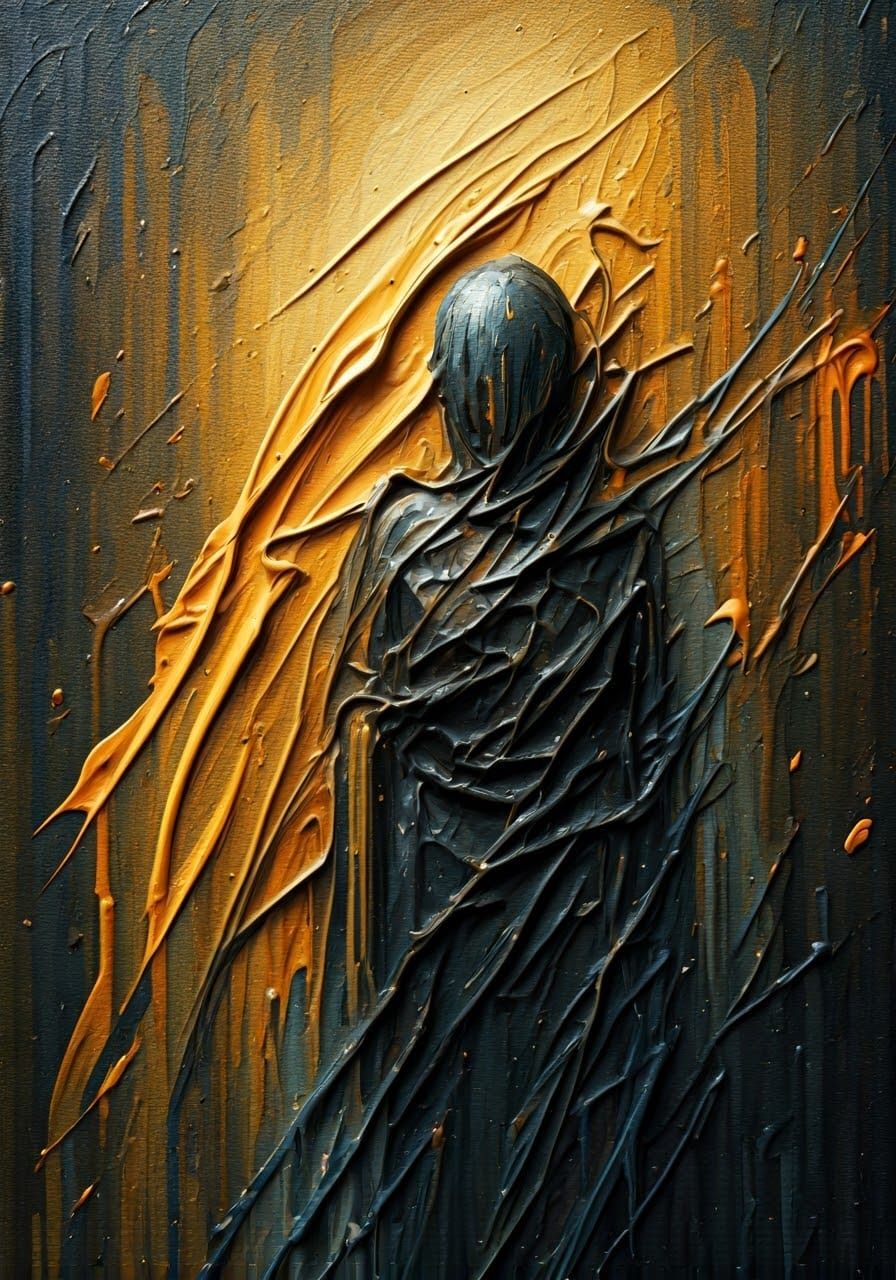 Loving Humanscape Living Paradigm Interdrip Tactile Crumpled...