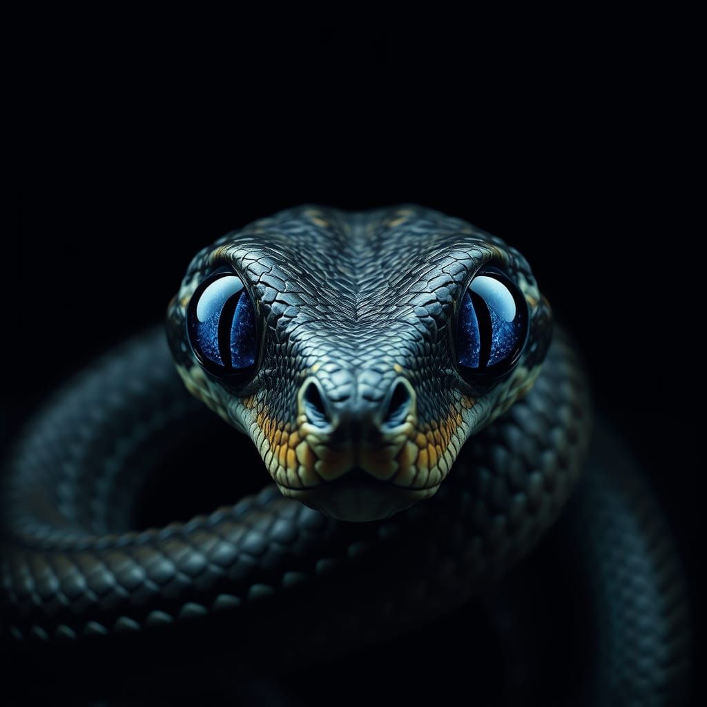 Serpent in Midnight Reverie