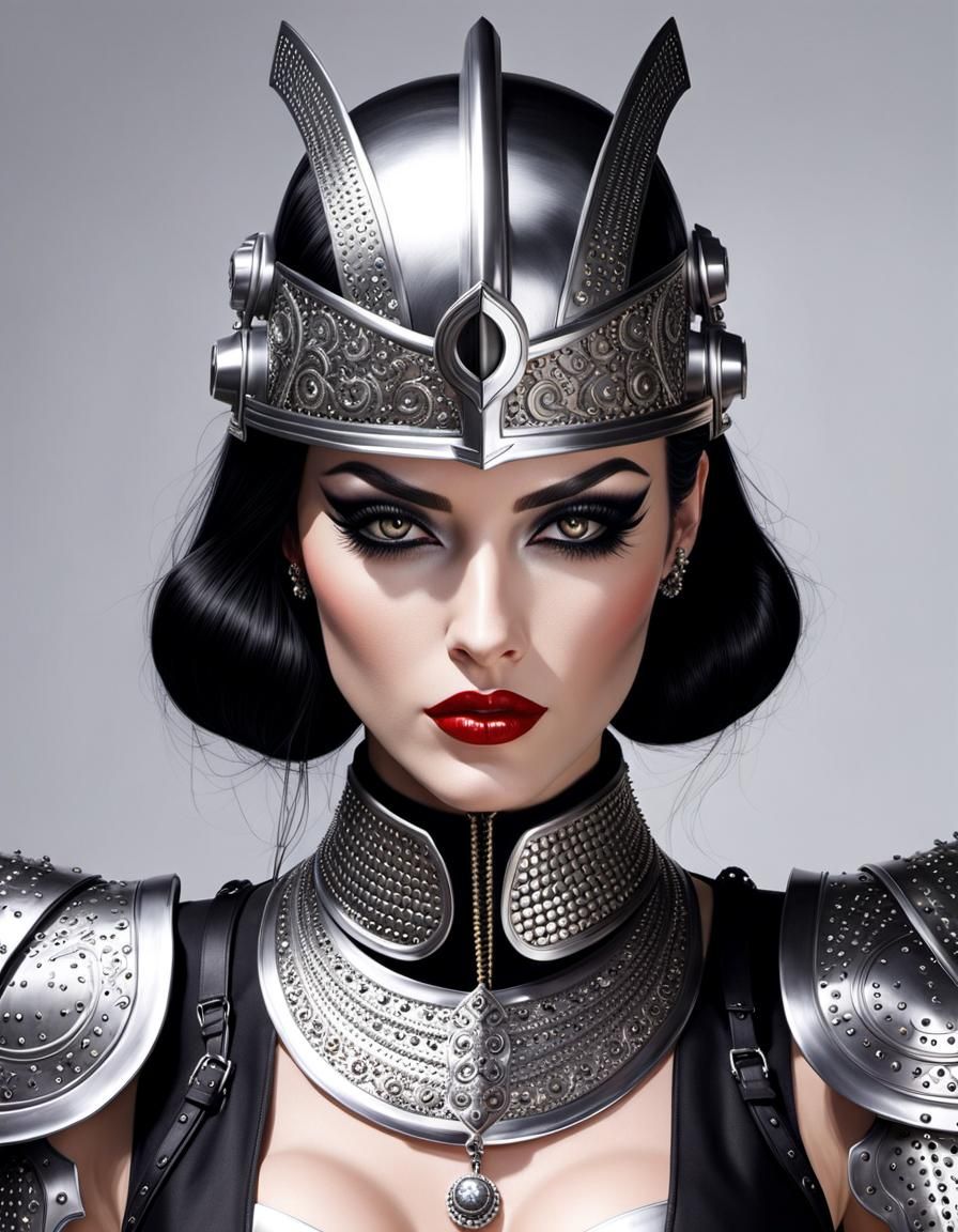 A suit of armor provides excellent sun protection on hot days