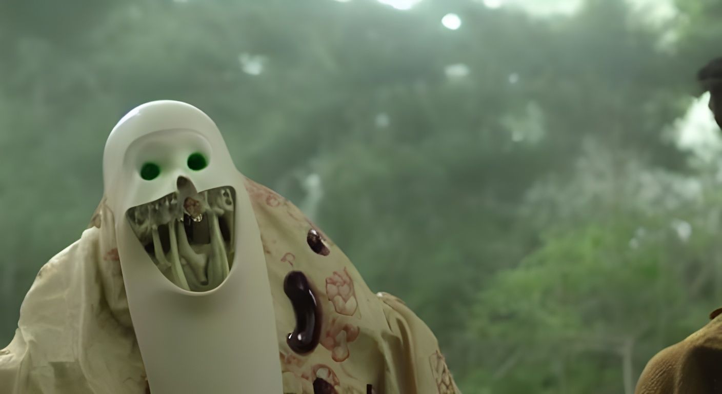 Masked monk from that weird cult in the park