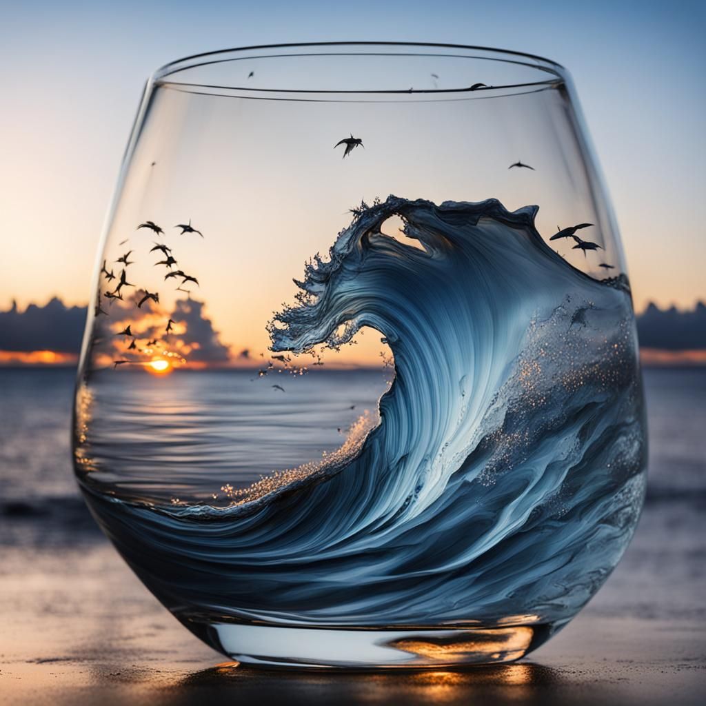 Vibrant Sunset Background