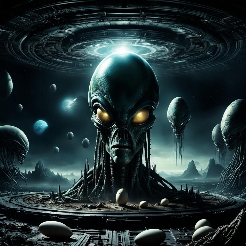 Aliens Reimagined: Easter Eggs in a Cinematic Scene