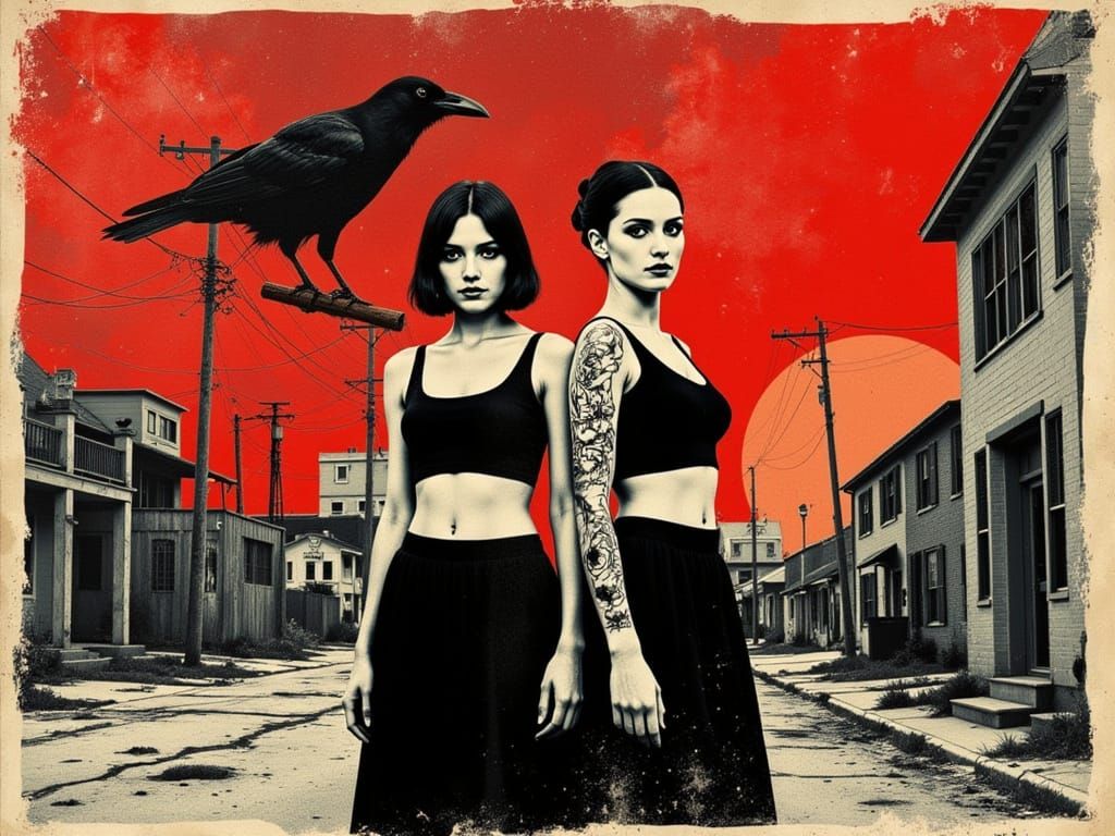 Mysterious Sisters Confront Urban Decay