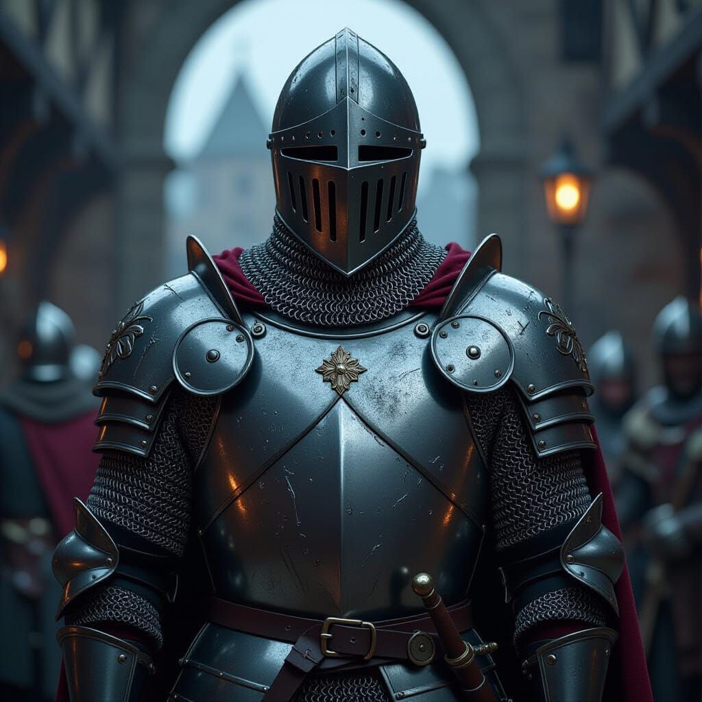 Heroic Knight in Shining Armor