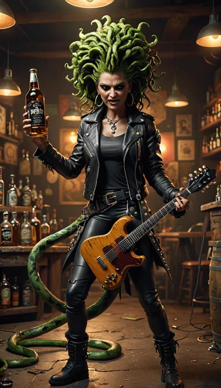 Charlize Theron as the Medusa the legendary Gorgon of Greek ...