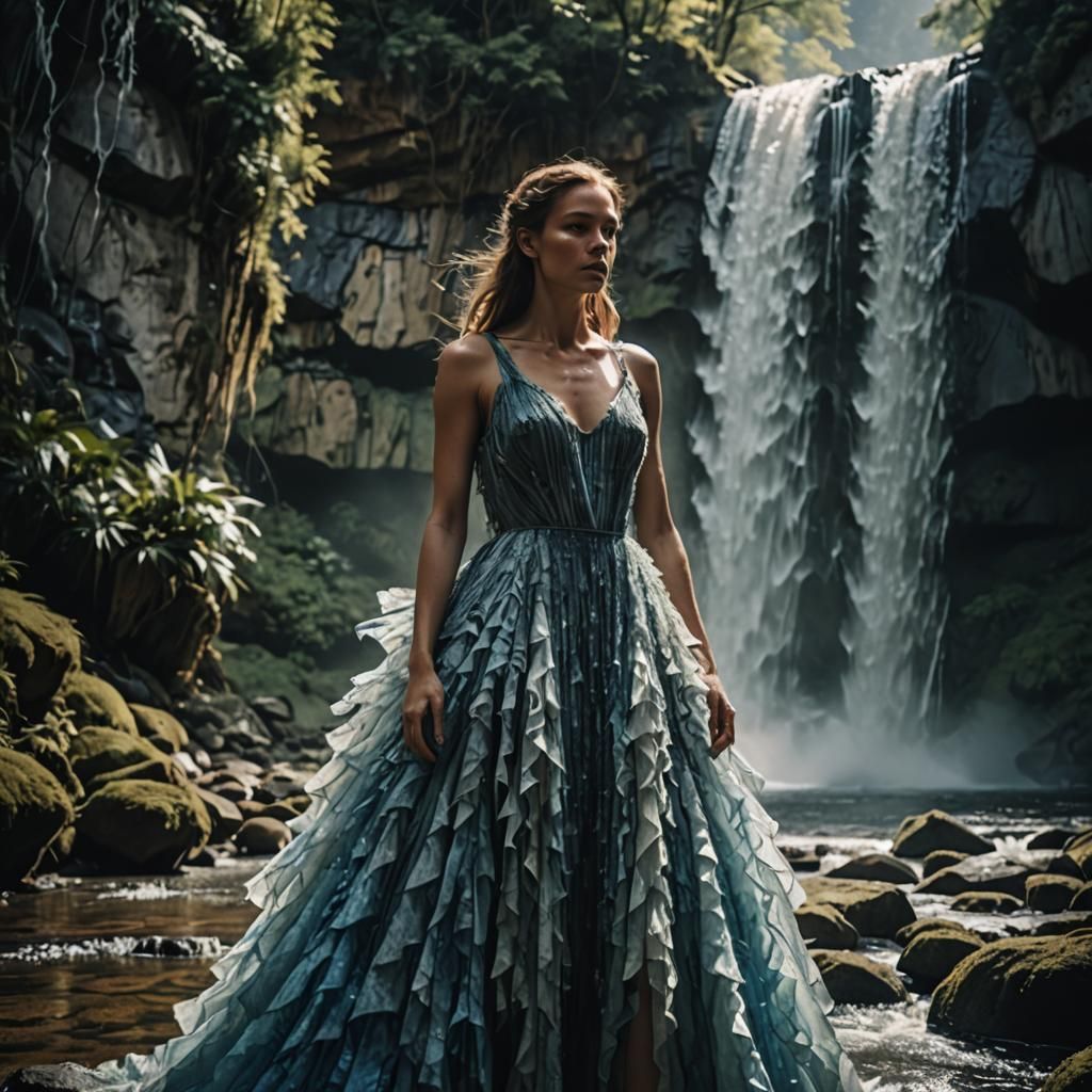 Waterfalls dress