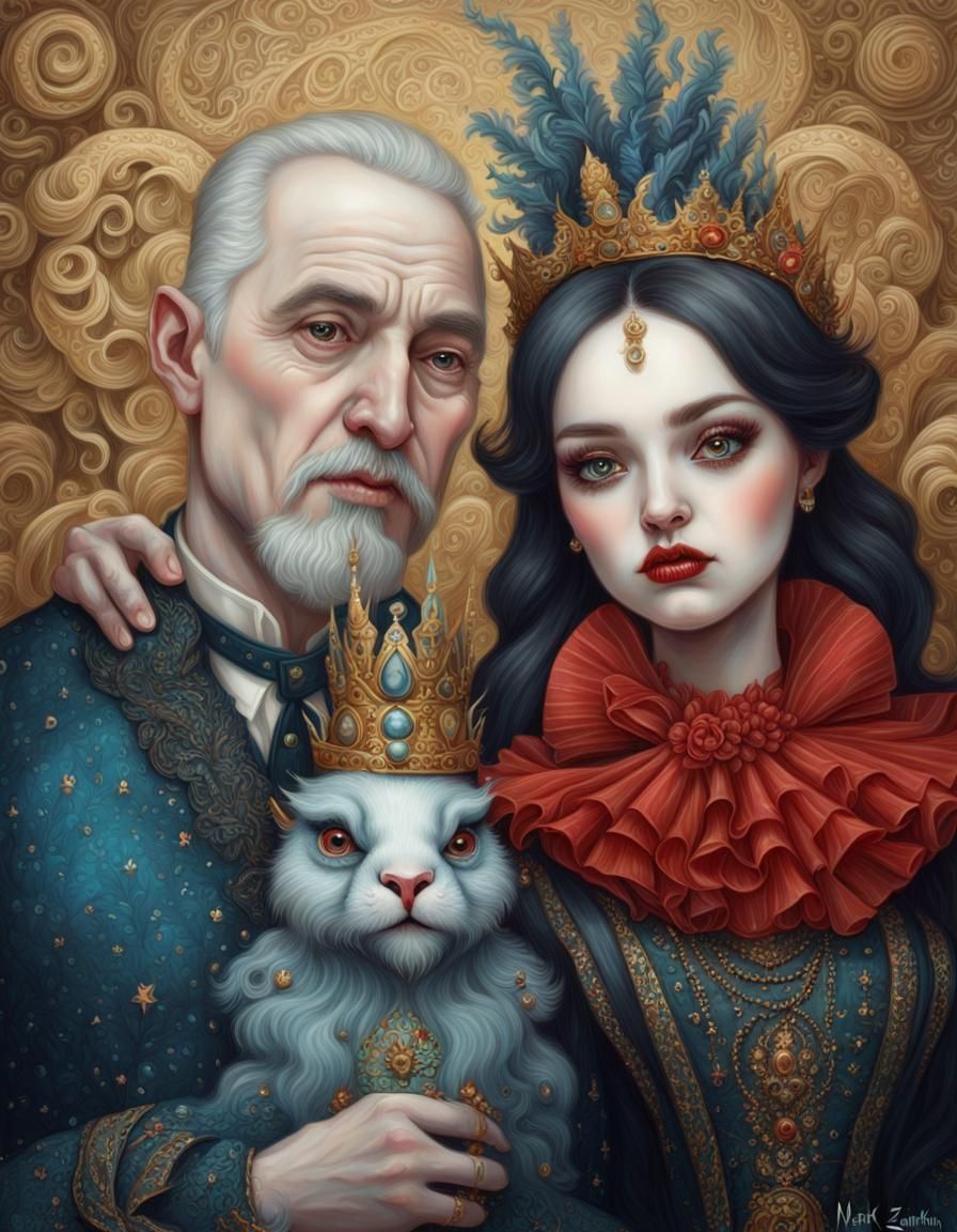 portrait of royal family