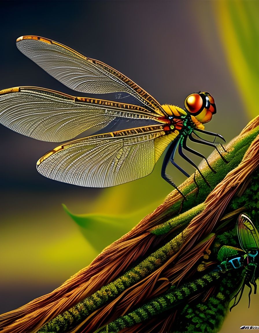 pretty dragonfly