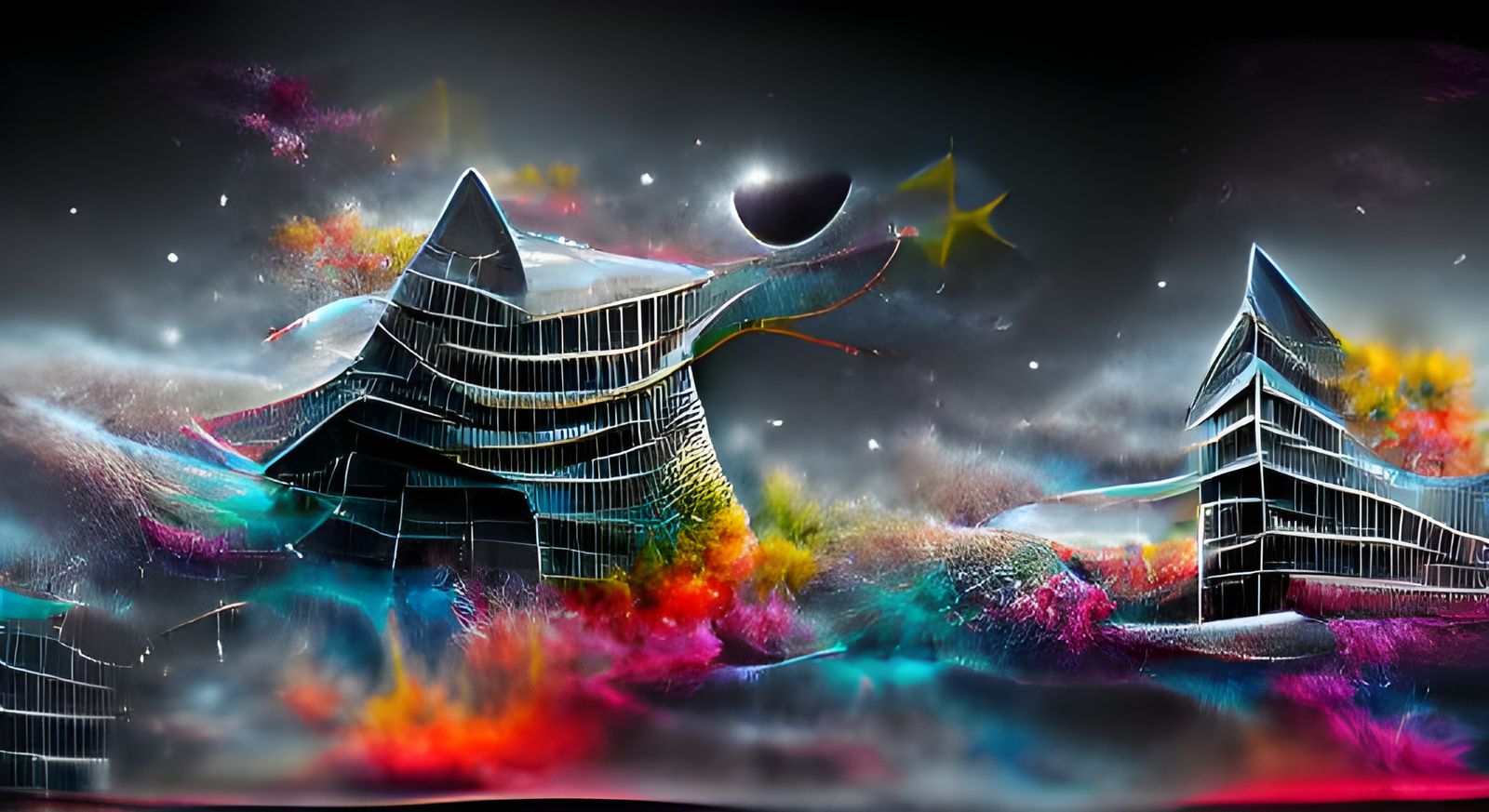 Holographic Cosmic Architecture in 8K Resolution