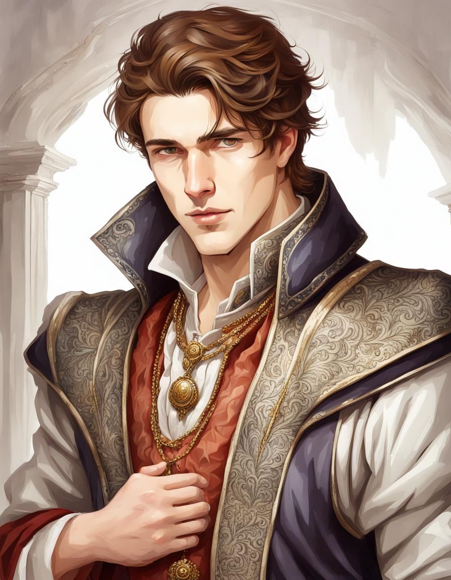 Portrait of an Attractive Young Nobleman