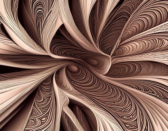 Cosmic Consciousness Birth Abstract Fractal Art
