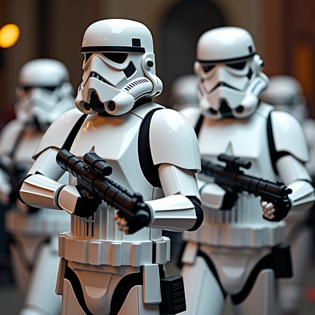 Stormtroopers Dancing the Macarena