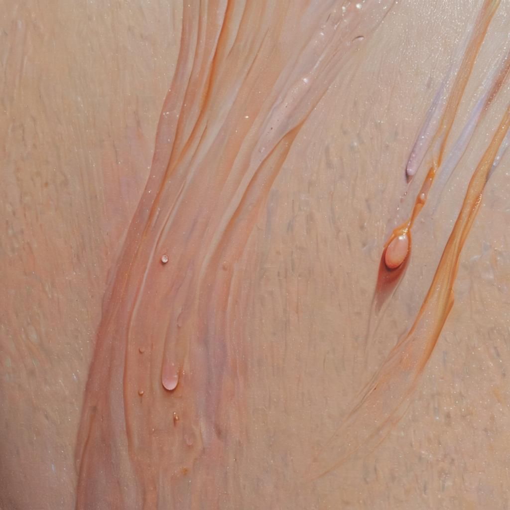 Hyperrealistic Wrinkled Elbows in Oil on Canvas