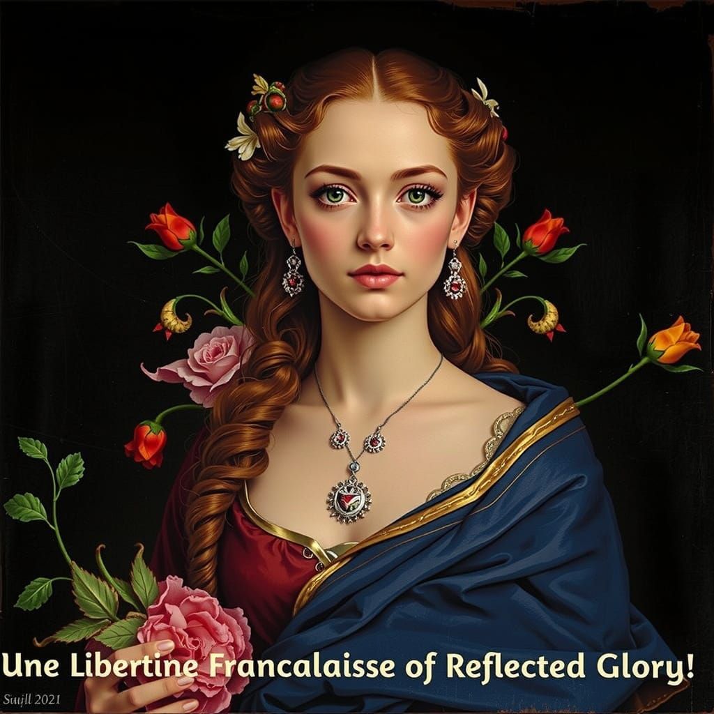 Hyperrealistic Sculpture: French Libertine Reflecting Glory