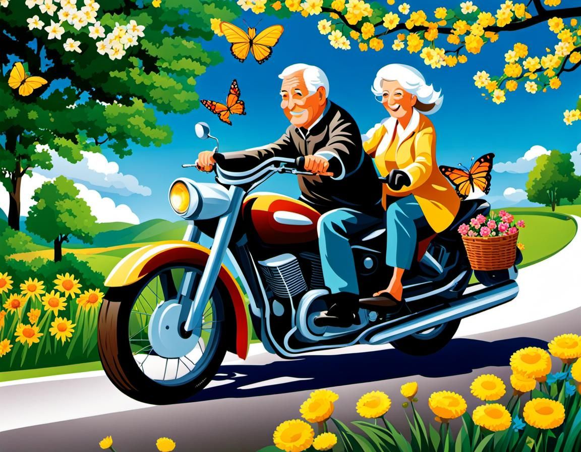 Senior Spring Break 🌼🛵