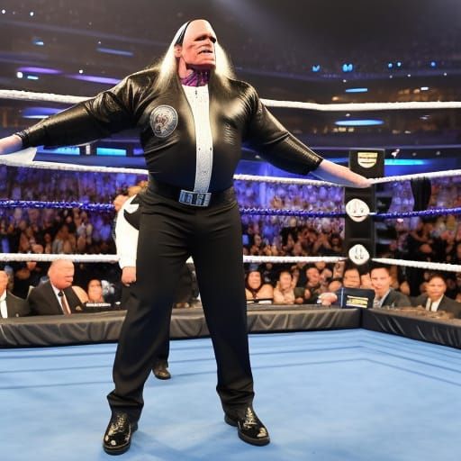 Undertaker in Norman Rockwell Style