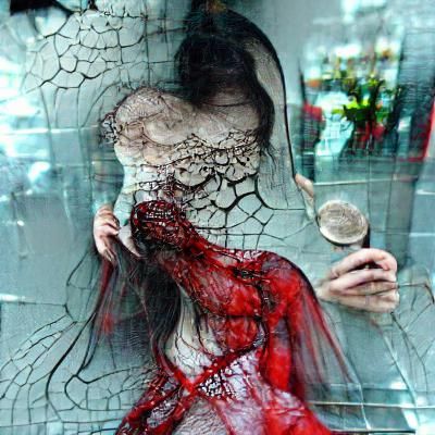 Horrific Reflection: Blind Woman and the Monster Within