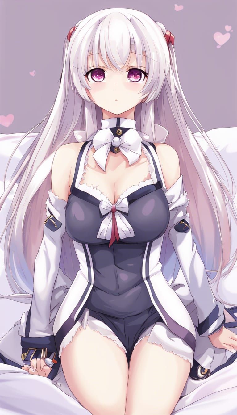 Anime Style Waifu Body Pillow Art