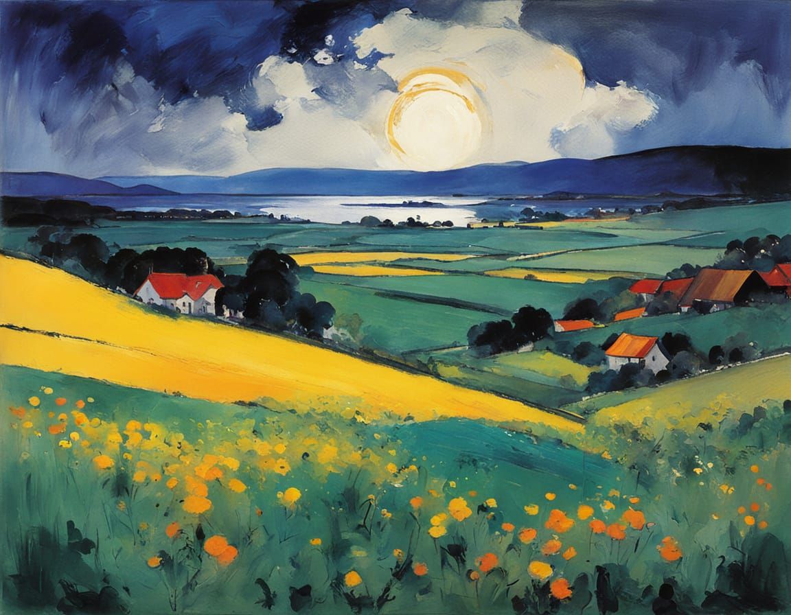 Abstract Expressionist Artists Unite in Bold Colors