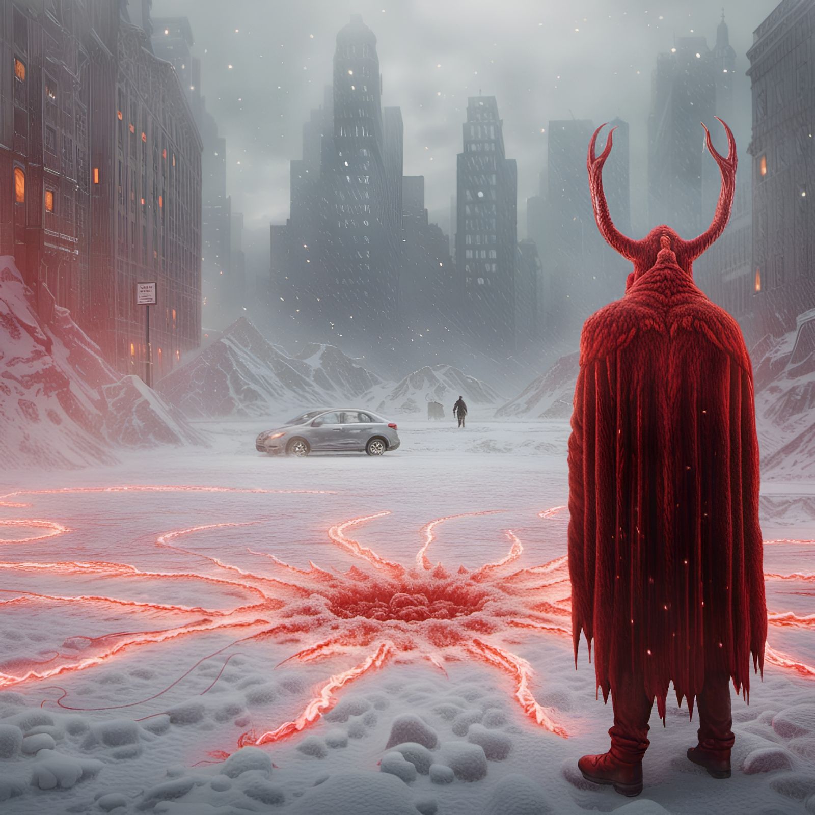 Satan in New York City In January