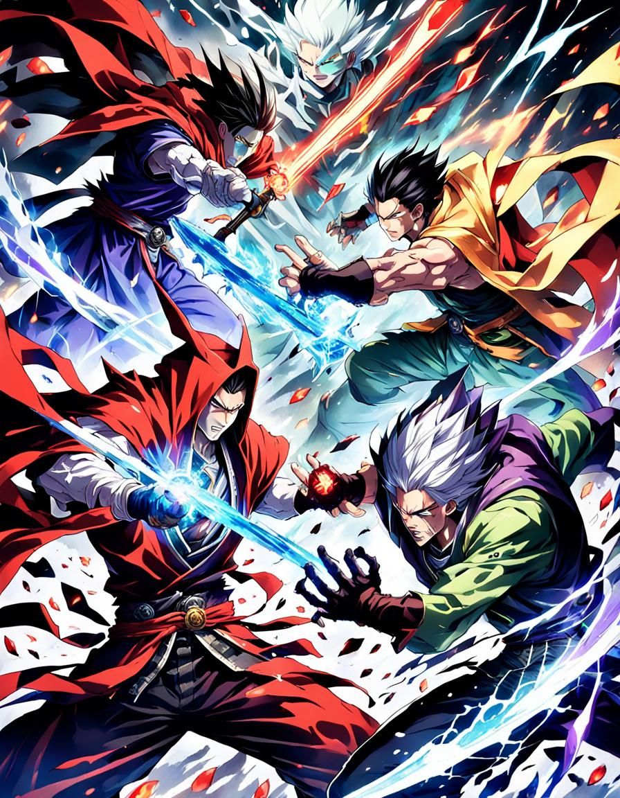 epic anime battle