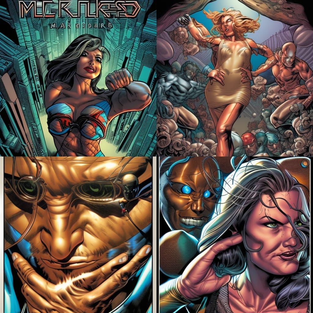 Modern Comic Book Art: Perfect, Smooth Style