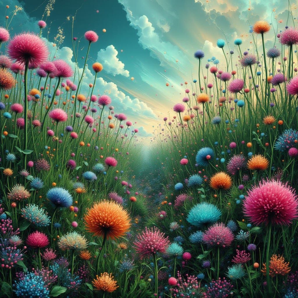 Wildlight Thistle Field