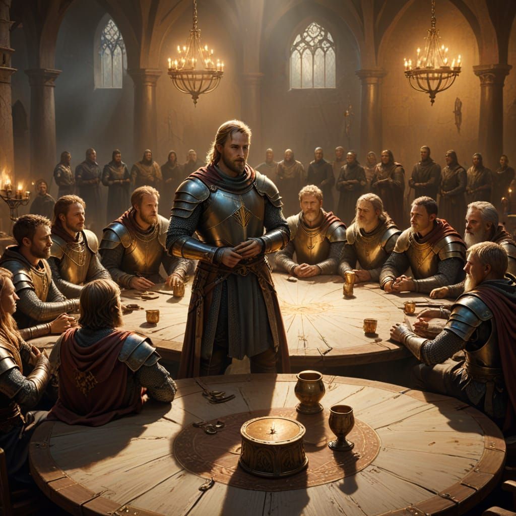 King Arthur and Knights of the Round Table