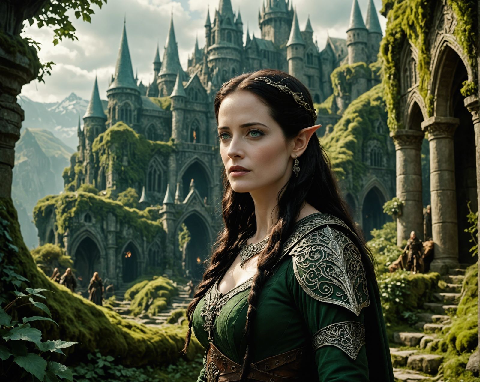 Eva Green as an Elf