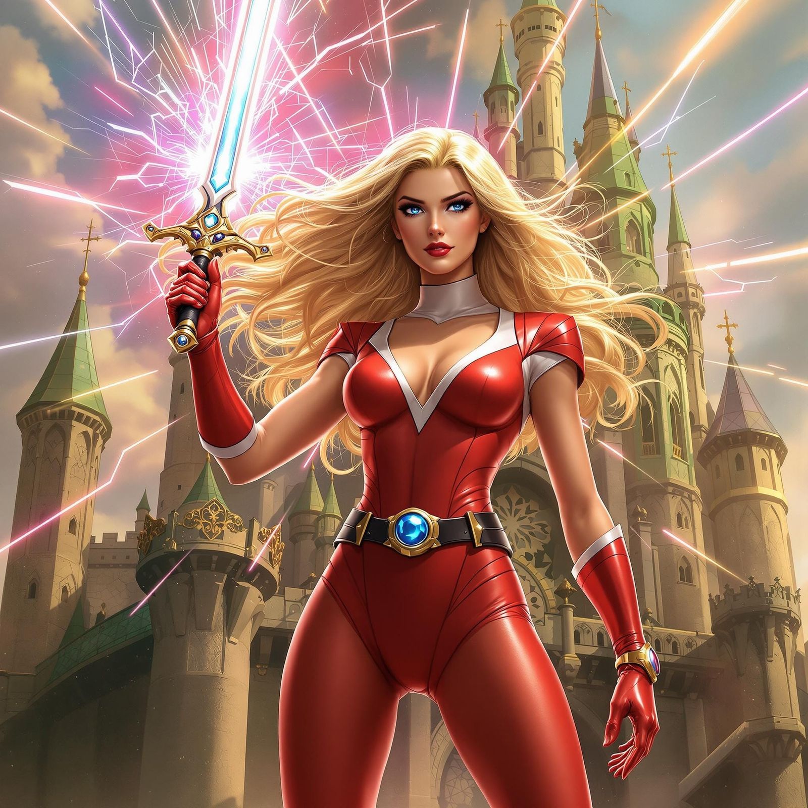 Hyper-Real Princess Adora Transforms into She-Ra with Broads...
