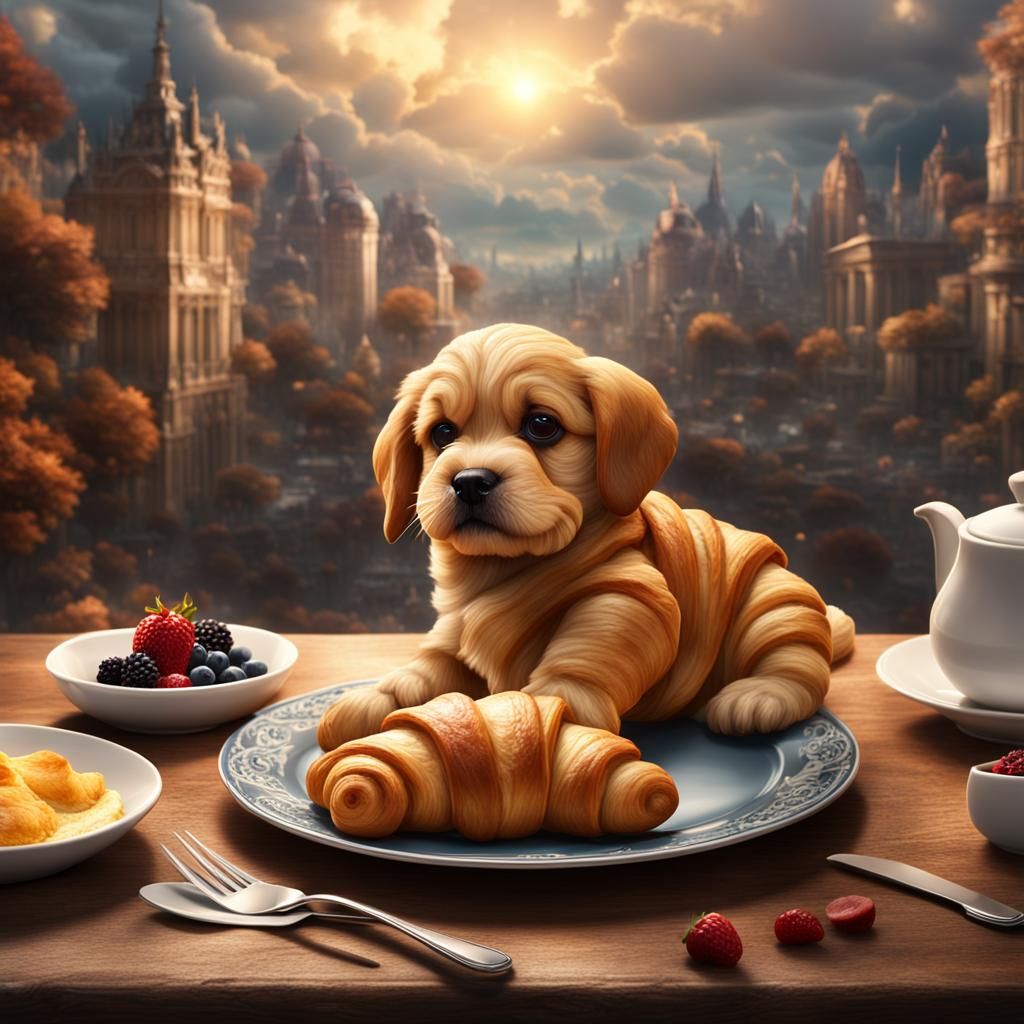 Puppy Croissant: Delicious Breakfast Pastry
