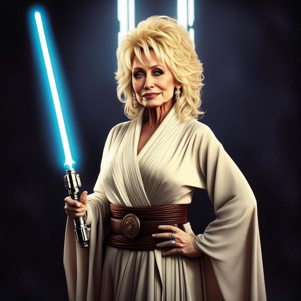 Dolly Parton Jedi