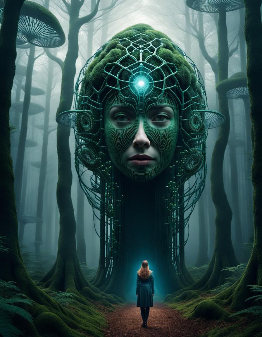 Reality is a simulation, and the nature Goddess is an AI