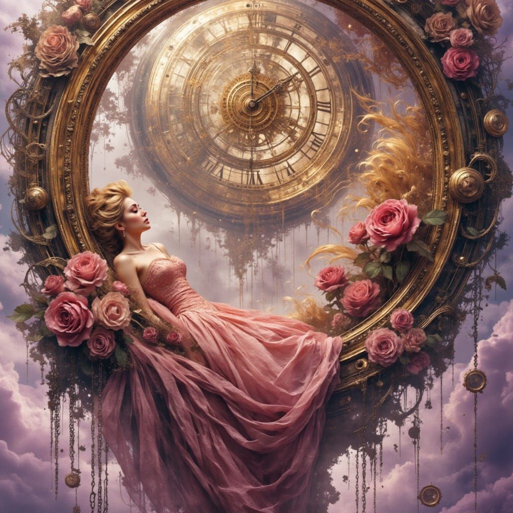 Steampunk Dreamscape of Sleeping Beauty