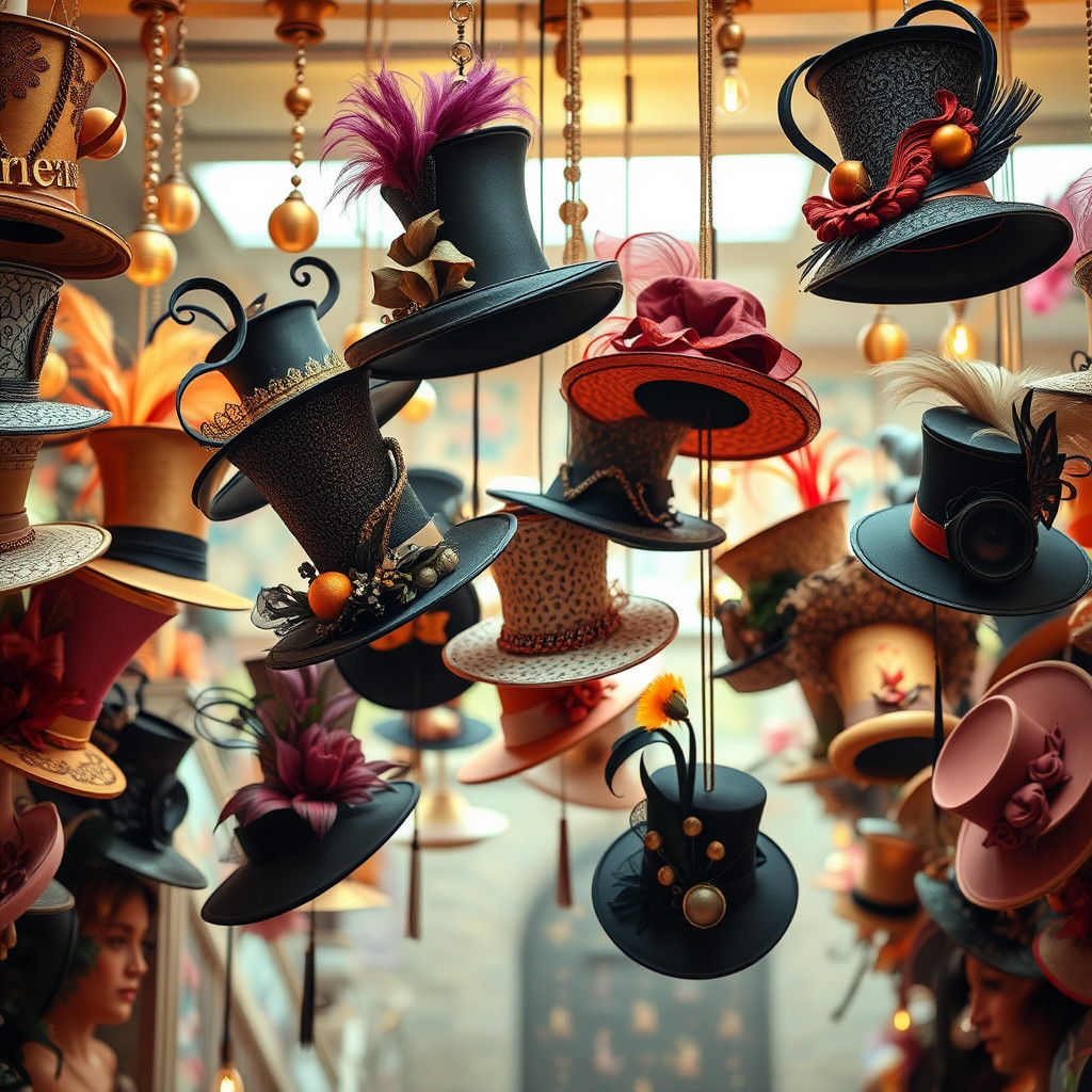 Fantastical Hats: Wearable Art in a Dreamlike Realm