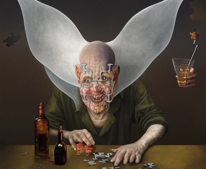 Bartender's Jigsaw Puzzle: Gothic Renaissance Masterpiece