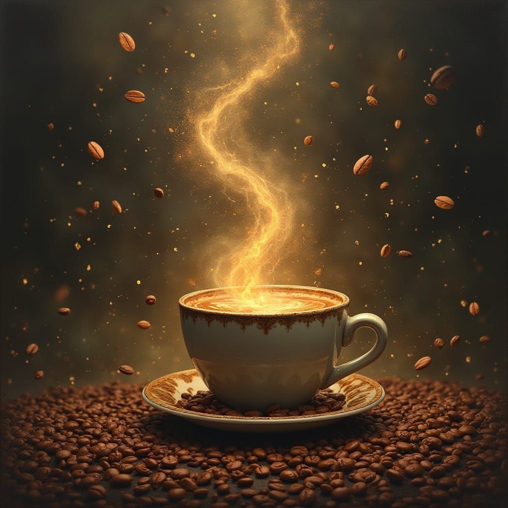 Coffee in Ethereal Harmony