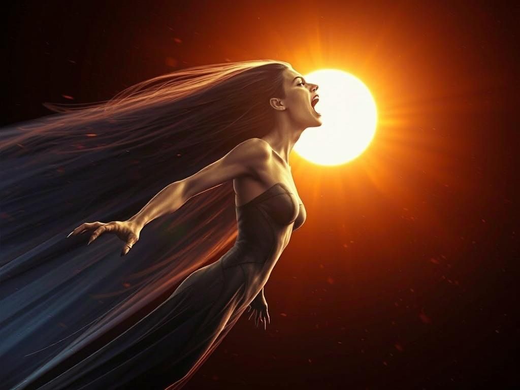 Terrifying Banshee Soaring Through Space